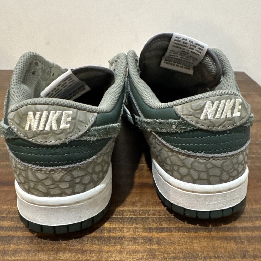 Nike Mens Dunk Low Premium HF4878-053 Green Lace-Up Sneaker Shoes Size 9 - Picture 5 of 8